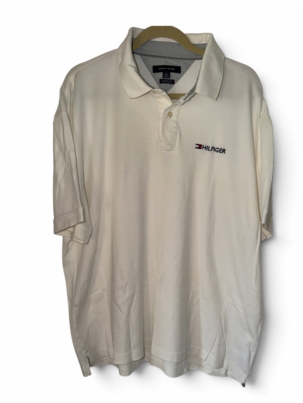 Tommy Hilfiger Men's White Polo Shirt